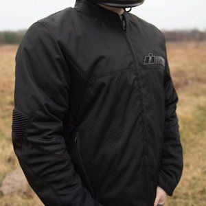 Icon Konflict Motorcycle Jacket Black 4XL 3XL Contra Hooligan Biker Worn Once